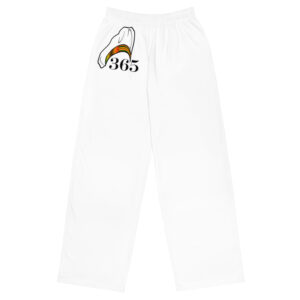 All-over print unisex wide-leg pants