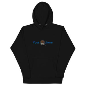 Staple hoodie with large embroidery